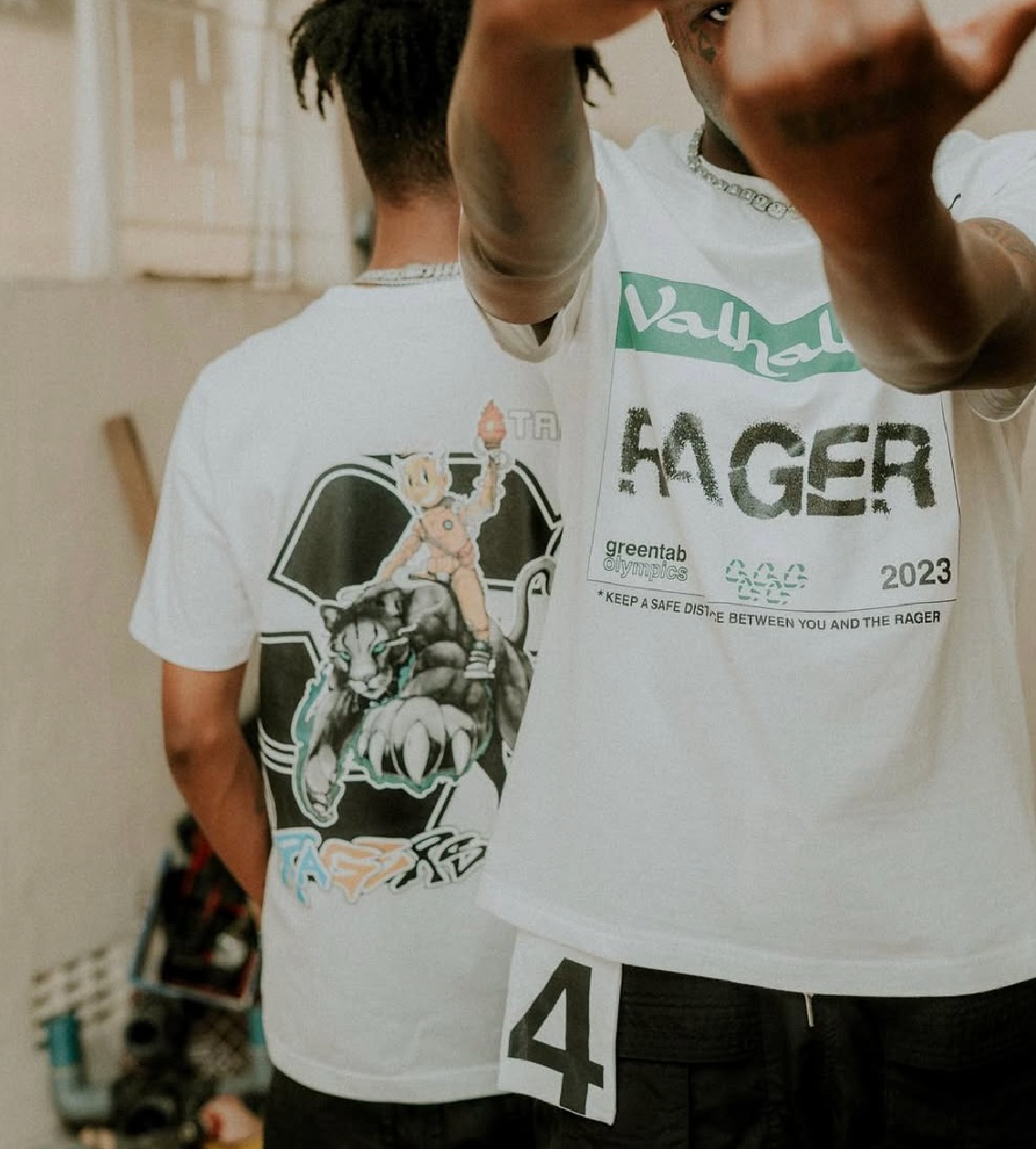 RAGERS CLUB x PUMA T-SHIRT WHITE