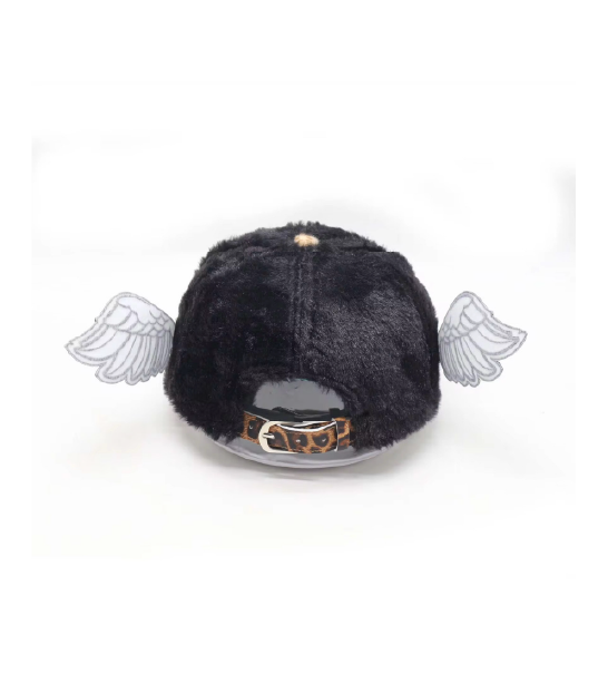 PEGASUS SNAPBACK LEOPARD NOIR
