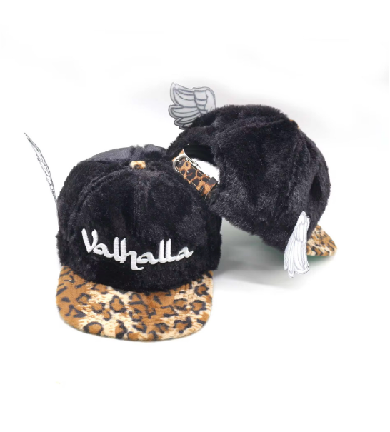 PEGASUS SNAPBACK LEOPARD NOIR
